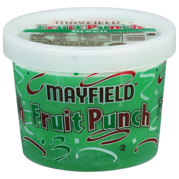 Mayfield Green Fruit Punch Sherbet
