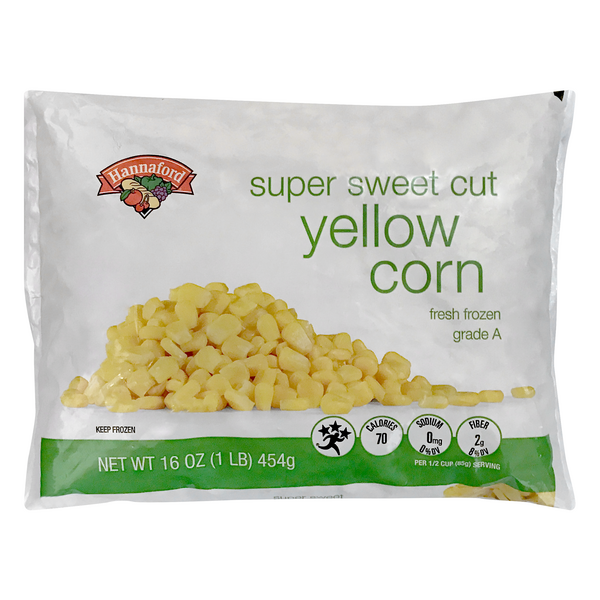 Hannaford Super Sweet Cut Yellow Corn Frozen