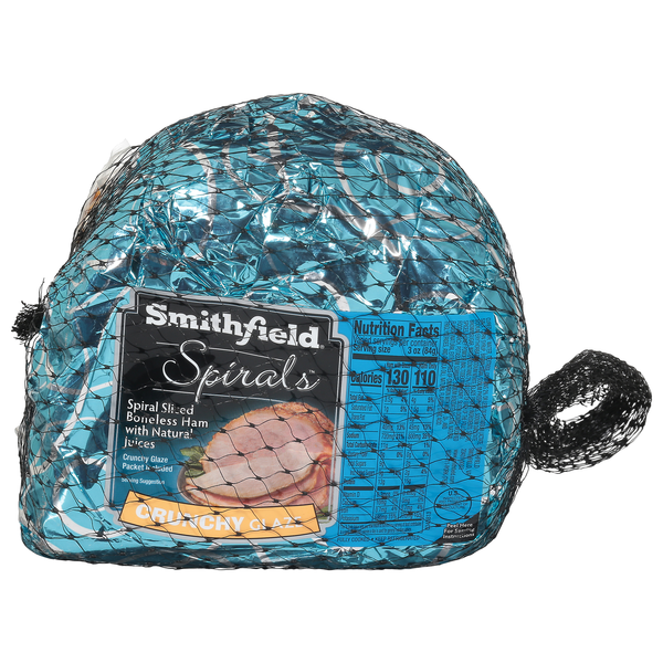 Smithfield Spirals Sliced Boneless Crunchy Glaze Ham