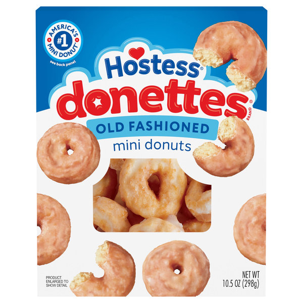 Hostess Donettes Mini Old Fashioned Donuts