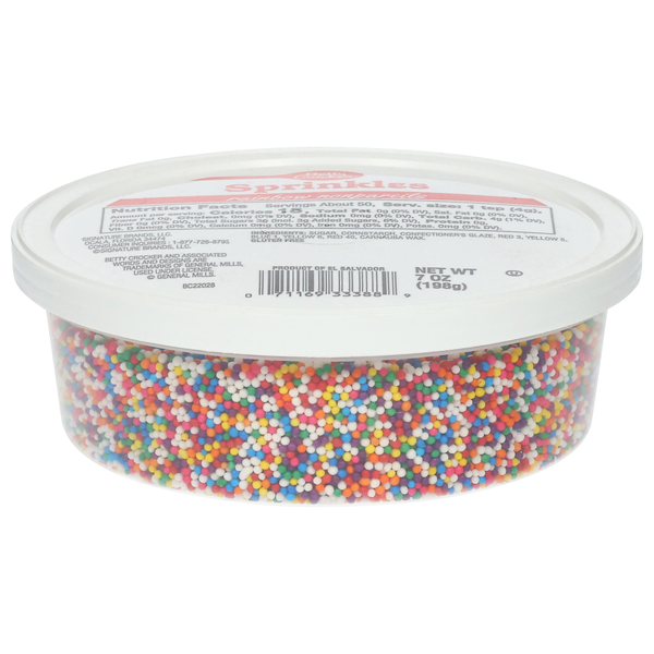 Betty Crocker Rainbow Nonpareils Sprinkles