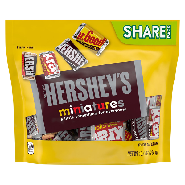 Hershey's Chocolate Candy Miniatures Share Pack