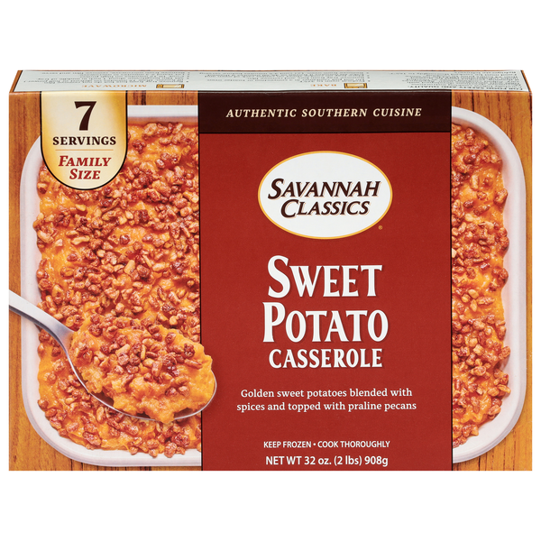 Savannah Classics Sweet Potato Casserole Frozen