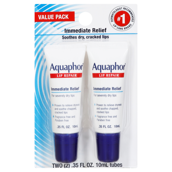 Aquaphor Lip Repair - 2 ct