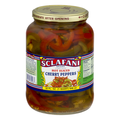 Sclafani Sliced Hot Cherry Peppers