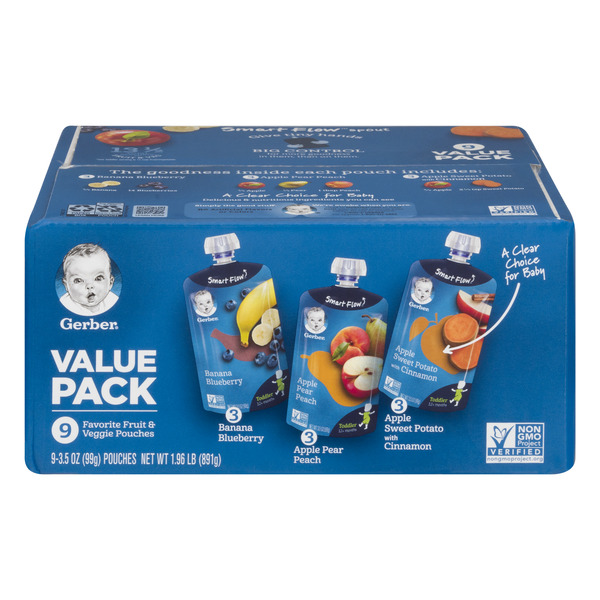 gerber smart flow pouches