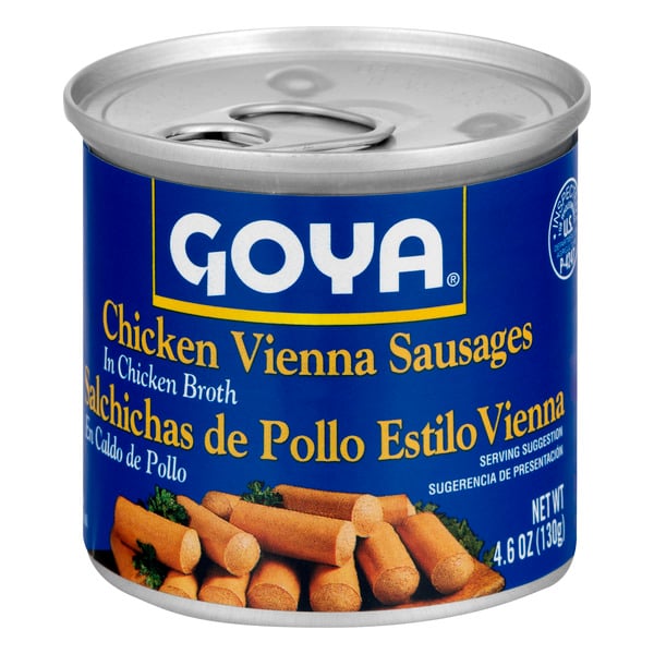 Save on Goya Chicken Vienna Sausages In Chicken Broth Order ...