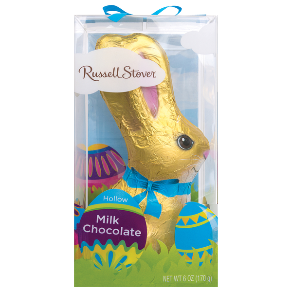 Russell Stover Hollow Milk Chocolate Easter Candy Bunny