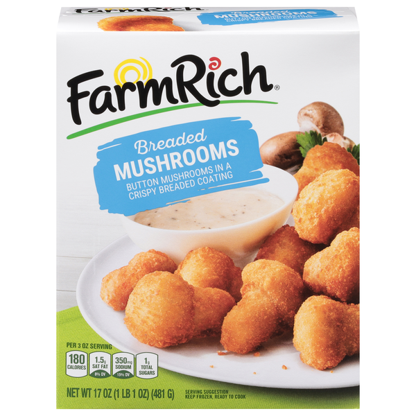 Farm Rich Breaded Mushrooms Frozen