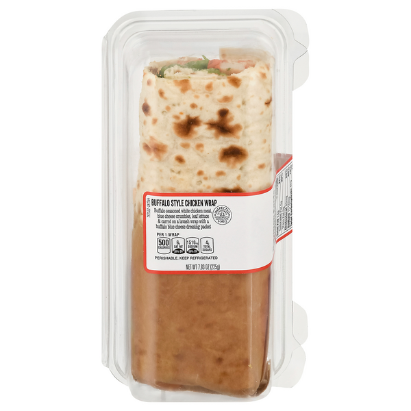 Save on GIANT Deli Sandwich Wrap Buffalo Style Chicken Order Online
