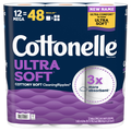 Cottonelle Ultra Comfort Mega Roll 2-Ply Toilet Paper Unscented - 12 ct