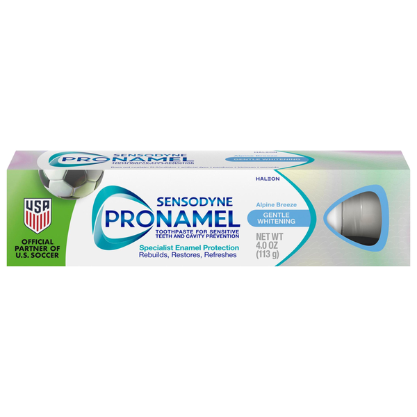 Sensodyne ProNamel Alpine Breeze Gentle Whitening Fluoride Toothpaste
