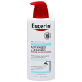 Eucerin Advanced Cleansing Body & Face Cleanser Pump