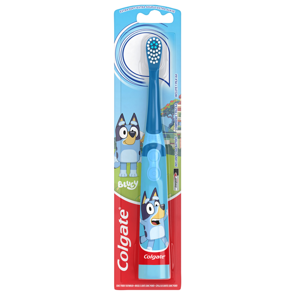 Colgate Kids Bluey Extra Soft Sonic Power Toothbrush