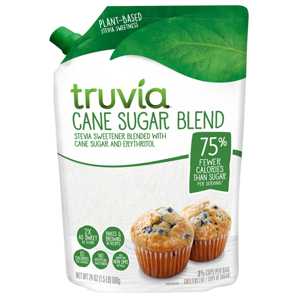 Truvia Cane Sugar Blend with Stevia & Erythritol