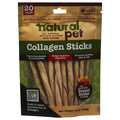 Natural Pet Collagen Sticks Peanut Butter Dog Chews - 20 ct