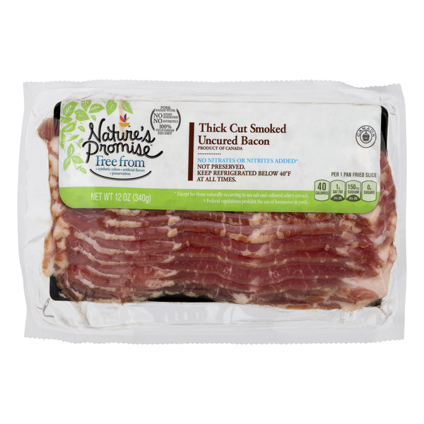 Promise Bacon Thick Cut Smoked Uncured 