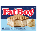 FatBoy Old Fashioned Vanilla Ice Cream Sandwiches - 6 ct