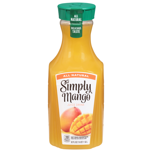 Save on Simply All Natural Mango Juice Drink Order Online Delivery GIANT