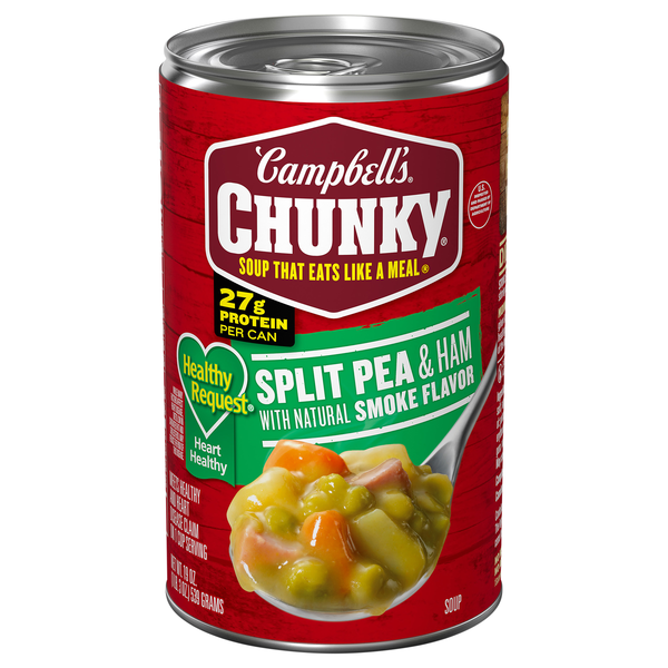 Campbell's Chunky Healthy Request Split Pea & Ham Soup