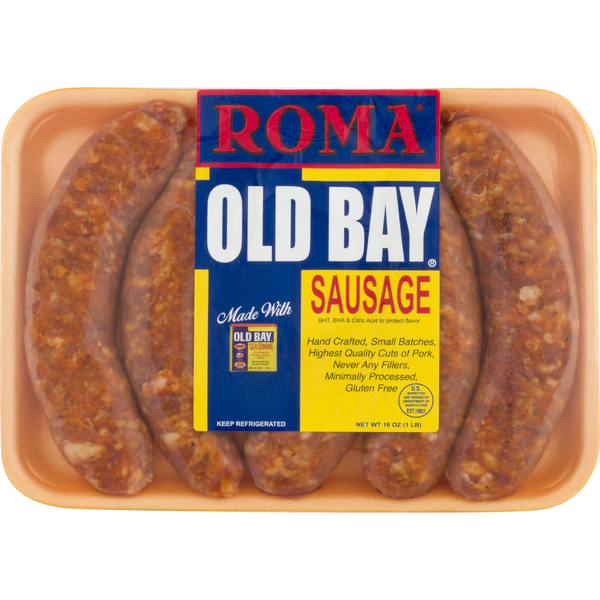 Roma Old Bay Sausage - 5 ct
