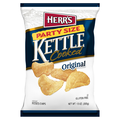 Herr's Gluten Free Original Kettle Cooked Potato Chips Party Size