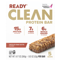 Ready Chocolate Peanut Butter Flavored Clean Protein Bars - 5 ct