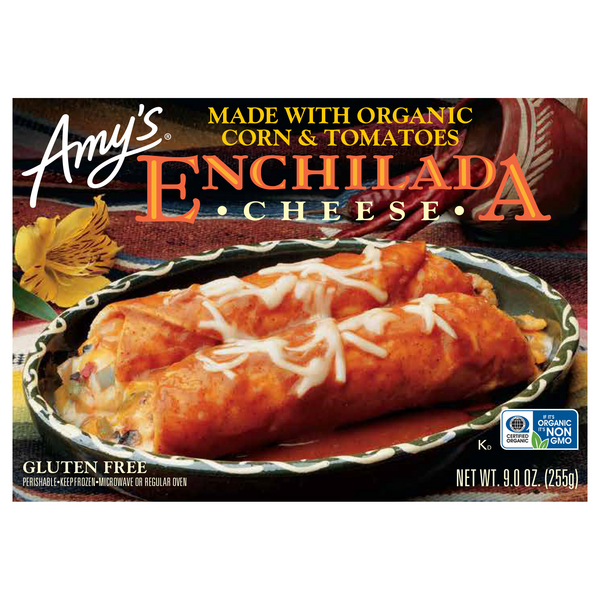 Amy's Organic Gluten Free Cheese Enchilada Frozen Meal