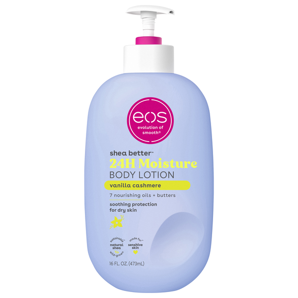 eos Shea Better Vanilla Cashmere 24H Moisture Body Lotion