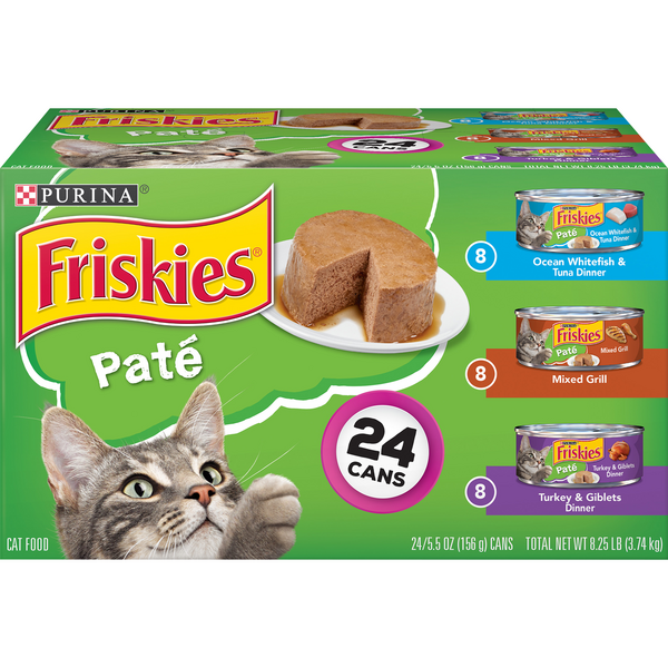 Save on Friskies Pate Wet Cat Food Variety Pack 24 ct Order Online