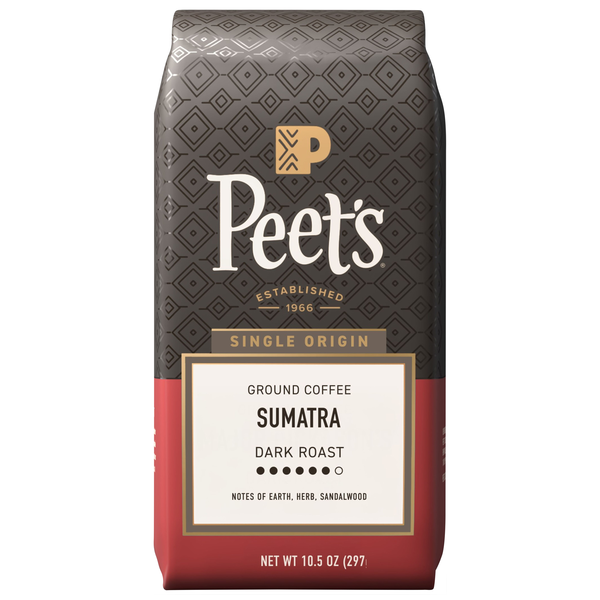 Peet's Sumatra Dark Roast Ground Coffee