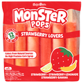 Budget Saver Monster Pops Strawberry Lovers Ice Pops Variety - 12 ct