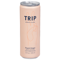 Trip Mindful Blend Peach Ginger Lightly Sparkling Drink