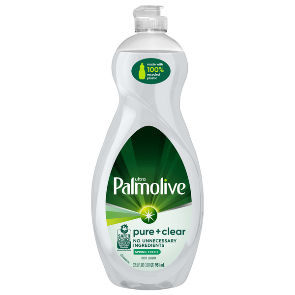 Palmolive Ultra Pure + Clear Spring Fresh Liquid Dish Soap