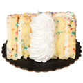 Food Lion Bakery Confetti Towering Cake Slice