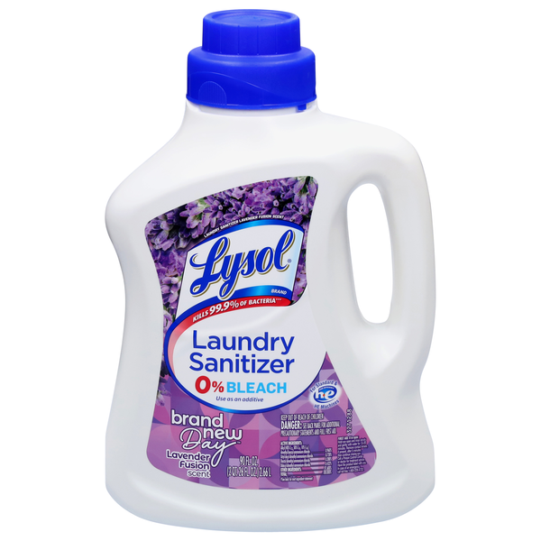 Lysol Brand New Day 0% Bleach Lavender Fusion Scent Laundry Sanitizer