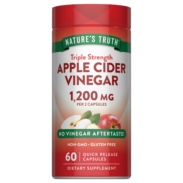 Nature's Truth Triple Strength Apple Cider Vinegar Capsules