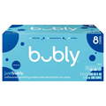 bubly Just Bubly Unflavored Sparkling Water - 8 pk