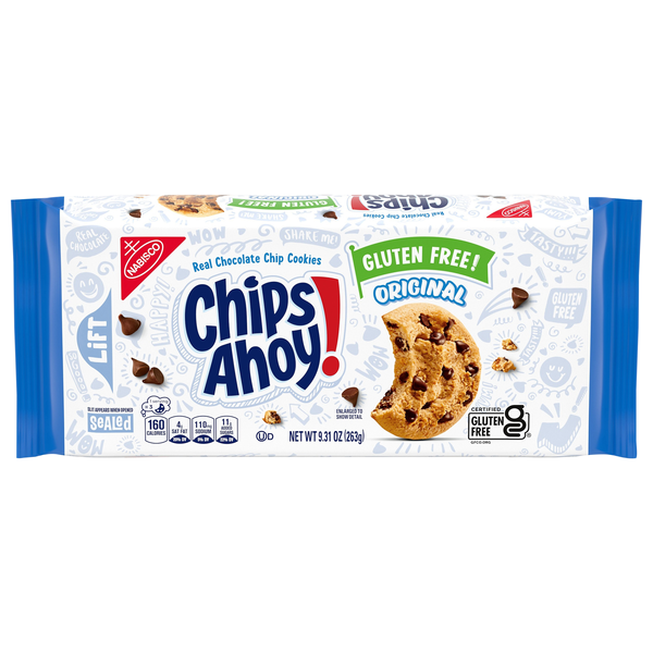 Nabisco Chips Ahoy! Gluten Free Original Chocolate Chip Cookies