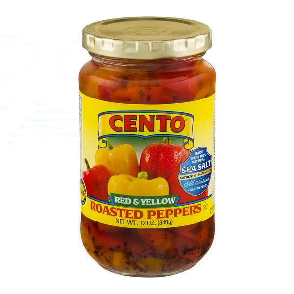 Cento Roasted Red & Yellow Peppers