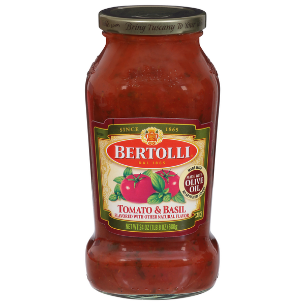 Save on Bertolli Pasta Sauce Tomato & Basil Order Online Delivery