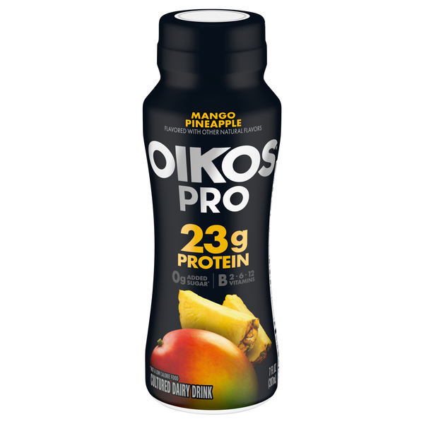 Oikos PRO 23g Protein Mango Pineapple Cultured Dairy Drink