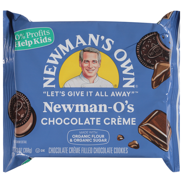 Newman's Own Newman-O's Chocolate Creme Chocolate Sandwich Cookies