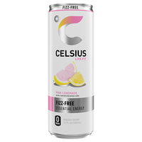 Celsius Fizz Free Pink Lemonade Energy Drink