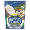 Let's Do Organic Reduced Fat Unsweetened Fine Shredded Coconut