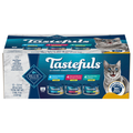 BLUE Tastefuls Natural Flaked Variety Pack Adult Wet Cat Food 3 oz/12 ct