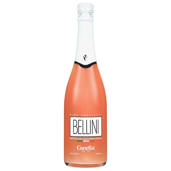 Canella Bellini White Peach & Grape Wine Cocktail