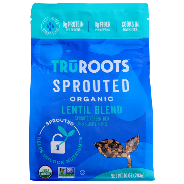 truRoots Sprouted Organic Lentil Blend