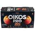 Oikos PRO 20g Protein Peach Yogurt - 4 ct
