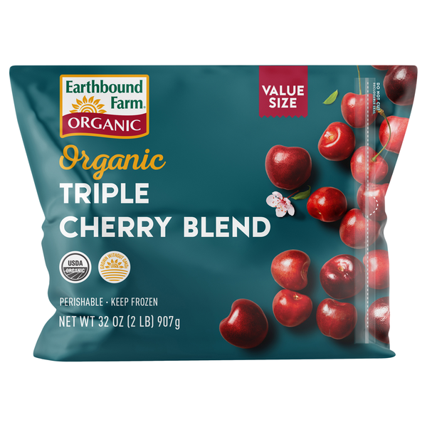 Earthbound Farm Organic Triple Cherry Blend Frozen